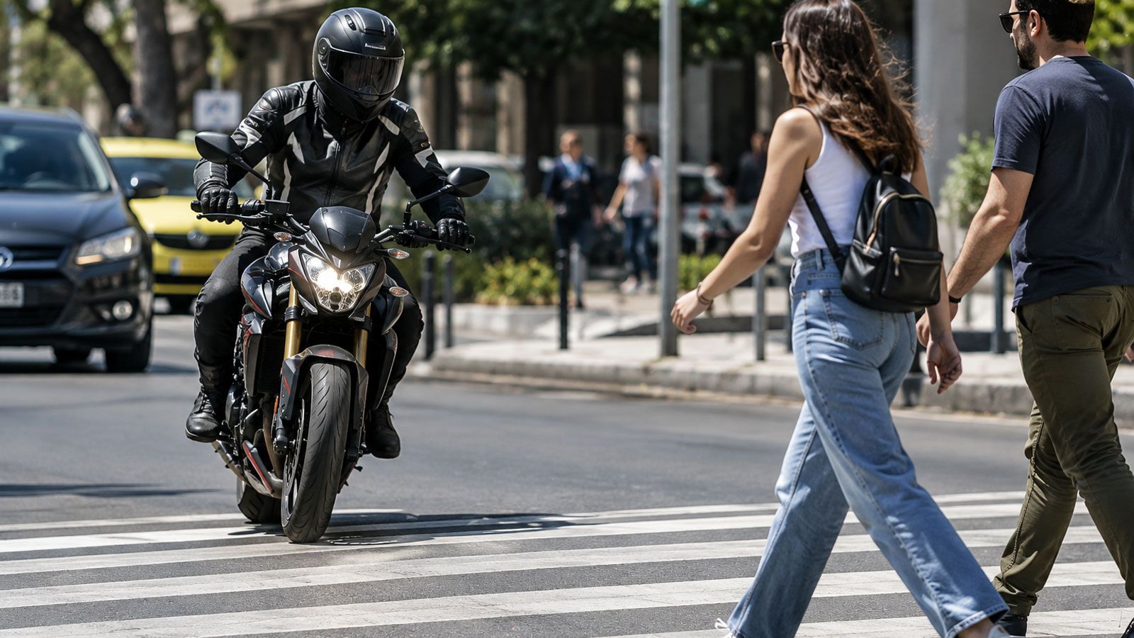 Γιατί οι αναβάτες δεν σταματούν στις διαβάσεις; Tι επηρεάζει την απόφαση τους;